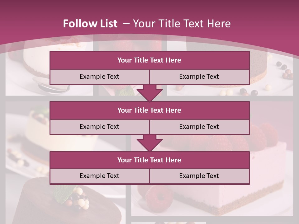 Candy Cake Collection PowerPoint Template