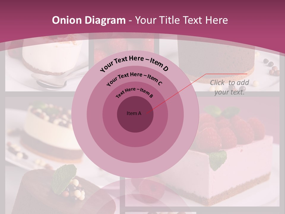 Candy Cake Collection PowerPoint Template