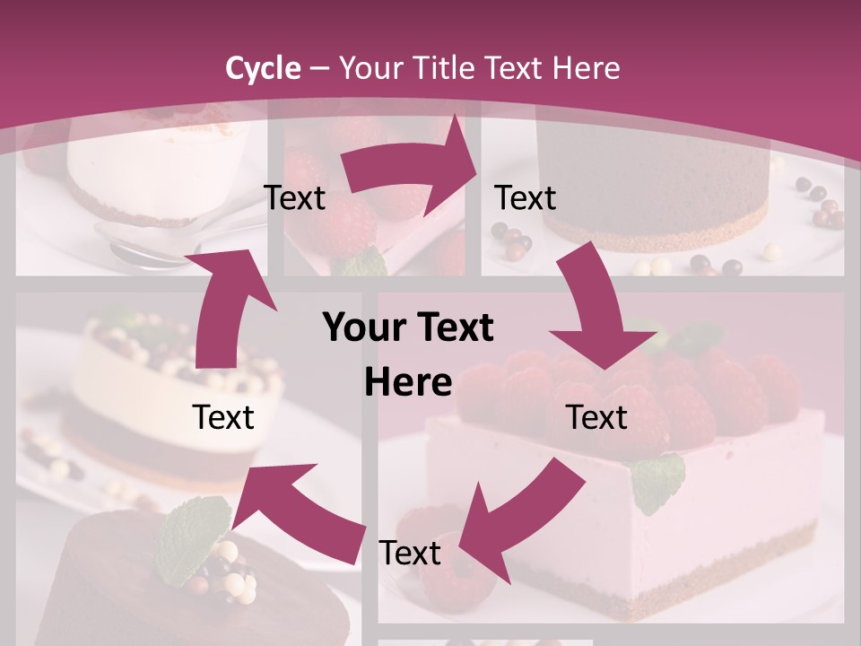 Candy Cake Collection PowerPoint Template