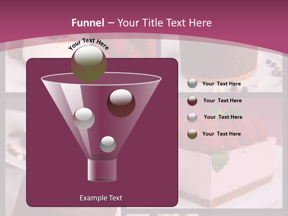 Candy Cake Collection PowerPoint Template