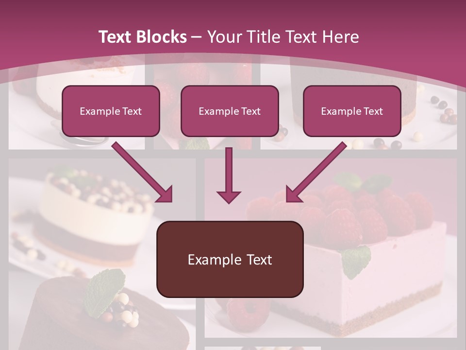 Candy Cake Collection PowerPoint Template