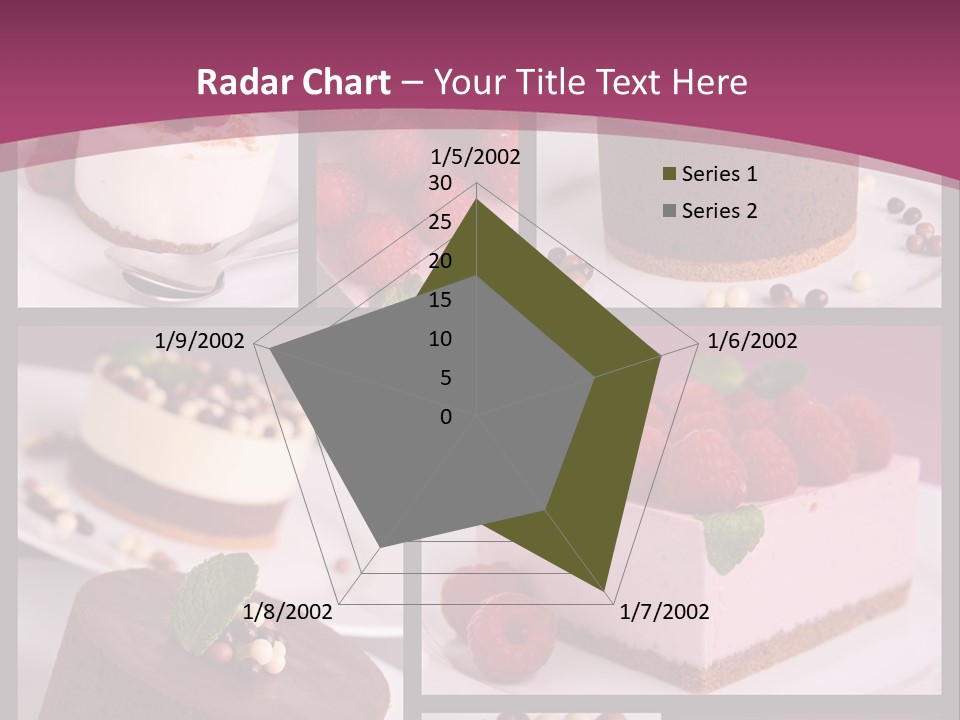 Candy Cake Collection PowerPoint Template