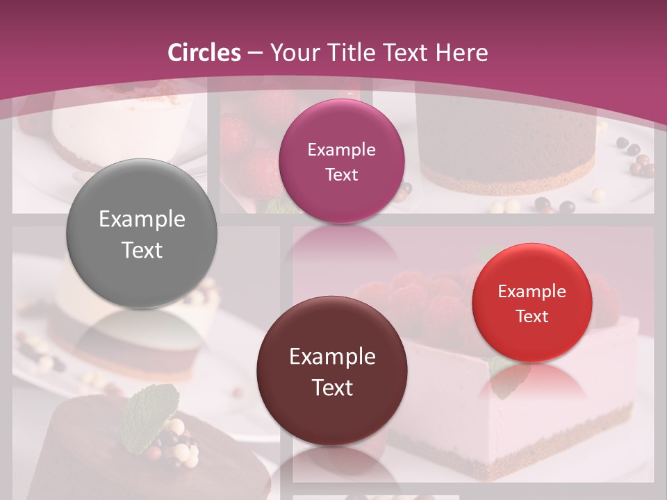 Candy Cake Collection PowerPoint Template