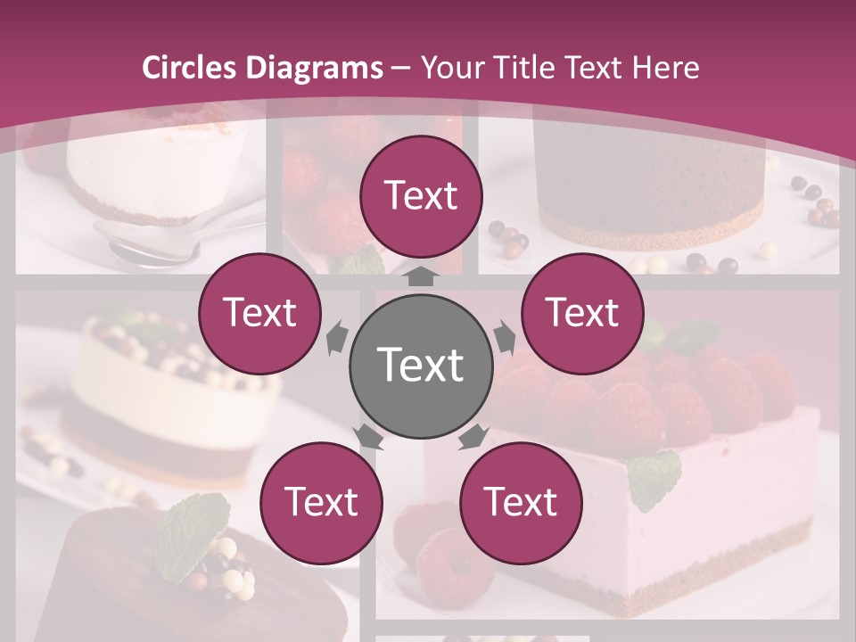 Candy Cake Collection PowerPoint Template