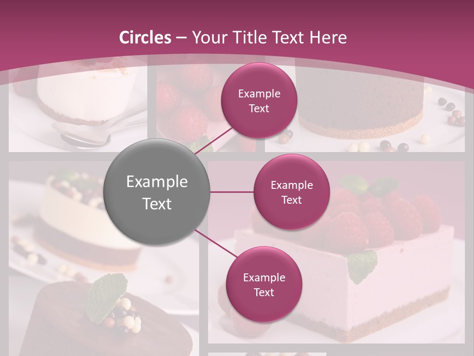 Candy Cake Collection PowerPoint Template