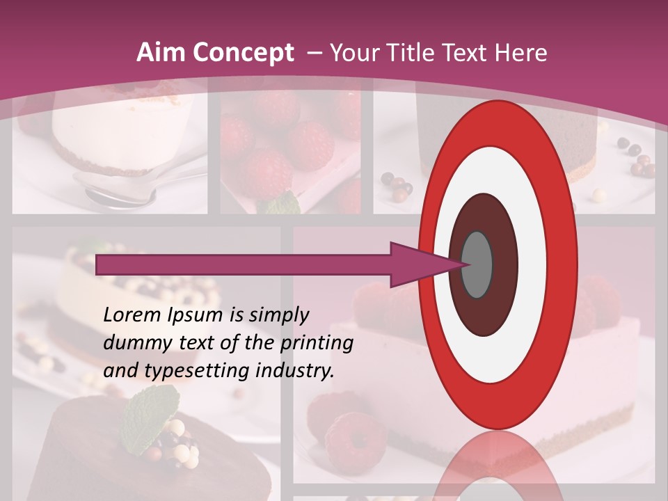 Candy Cake Collection PowerPoint Template