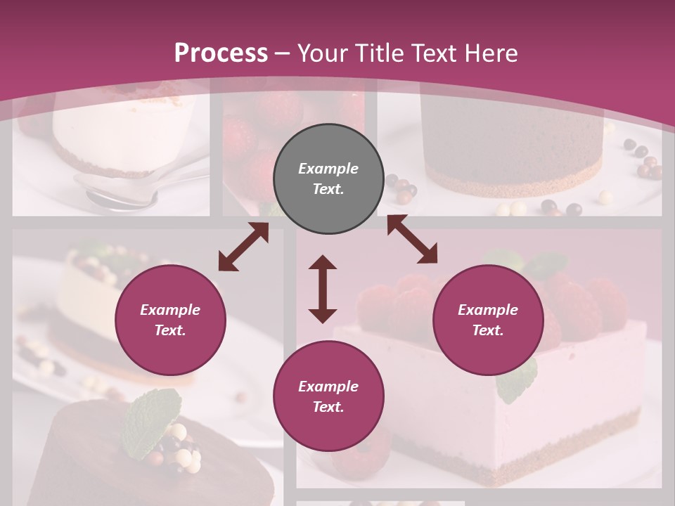 Candy Cake Collection PowerPoint Template