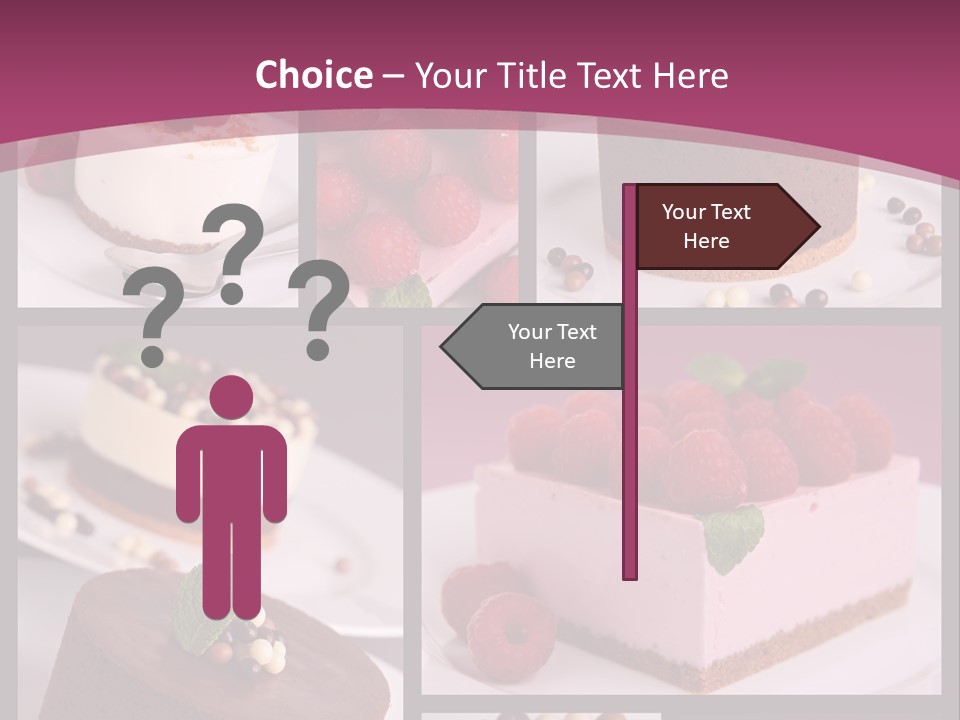 Candy Cake Collection PowerPoint Template