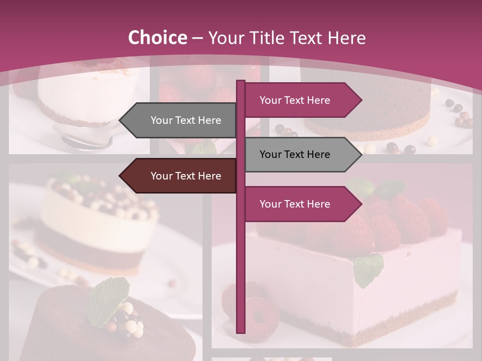 Candy Cake Collection PowerPoint Template
