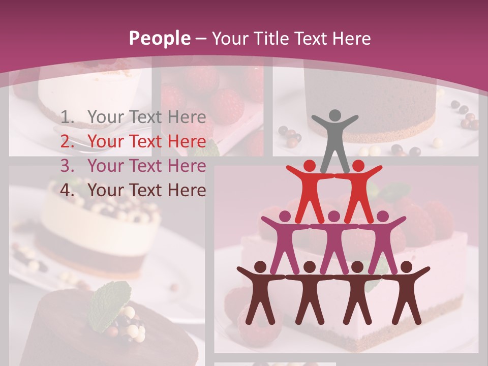 Candy Cake Collection PowerPoint Template