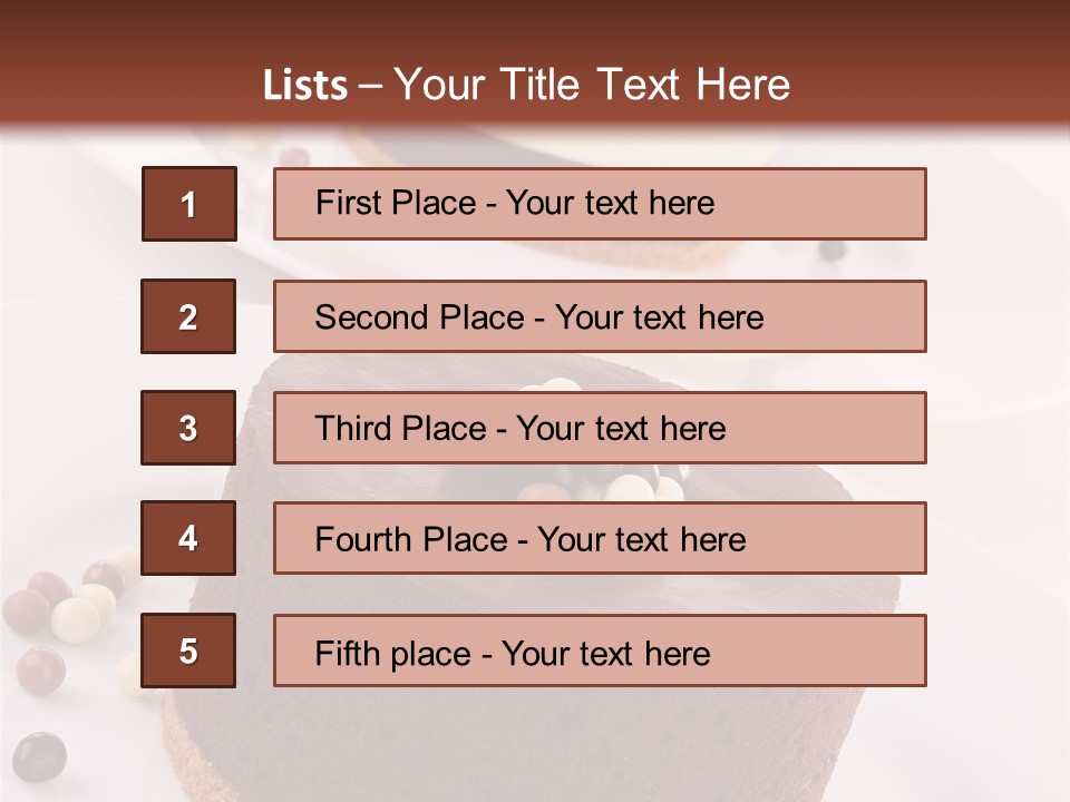 Gastronomy Studio Shot Food PowerPoint Template