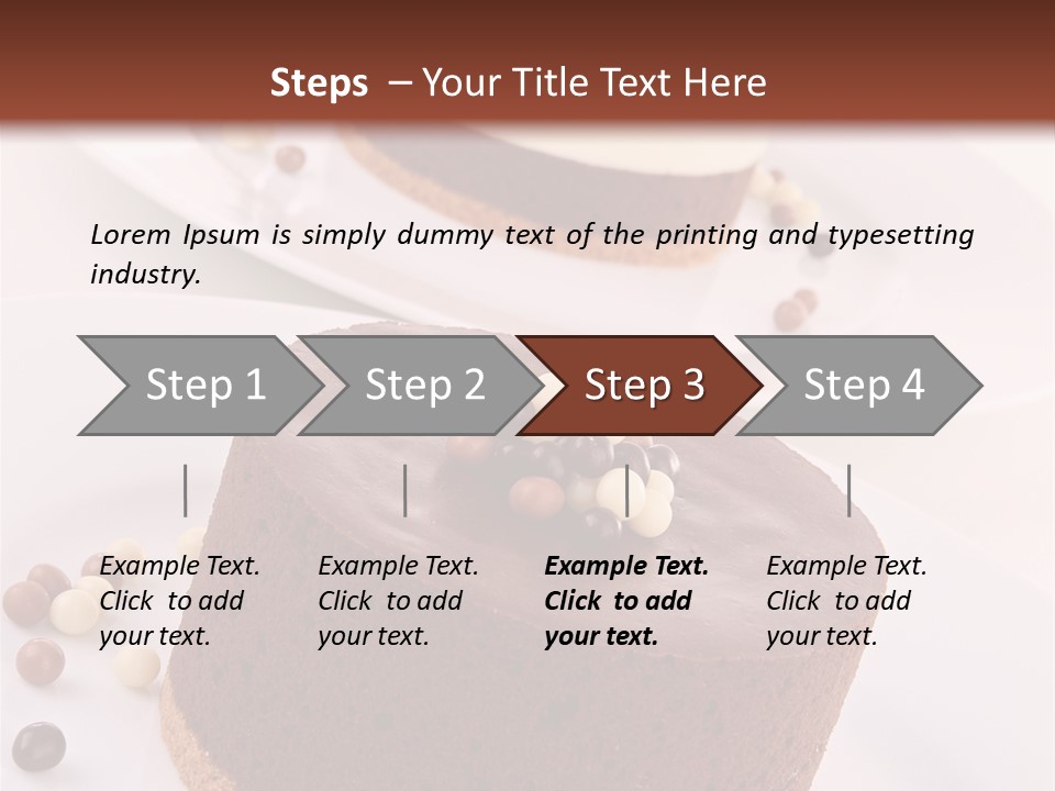 Gastronomy Studio Shot Food PowerPoint Template