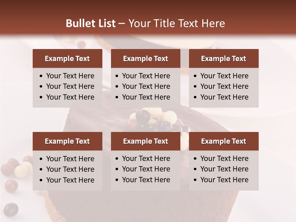 Gastronomy Studio Shot Food PowerPoint Template