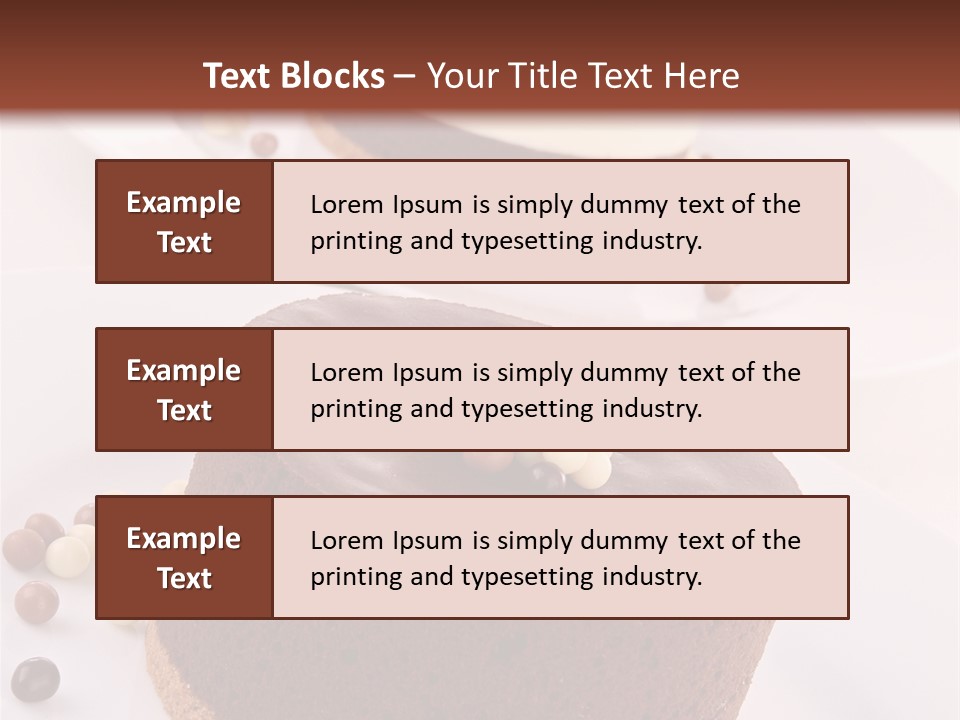 Gastronomy Studio Shot Food PowerPoint Template