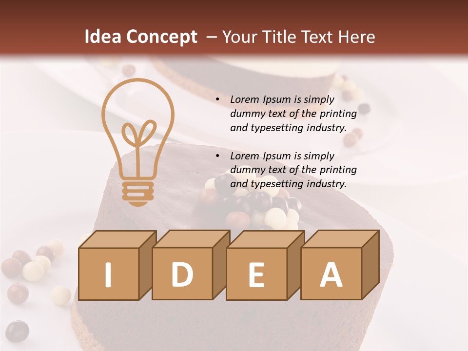 Gastronomy Studio Shot Food PowerPoint Template