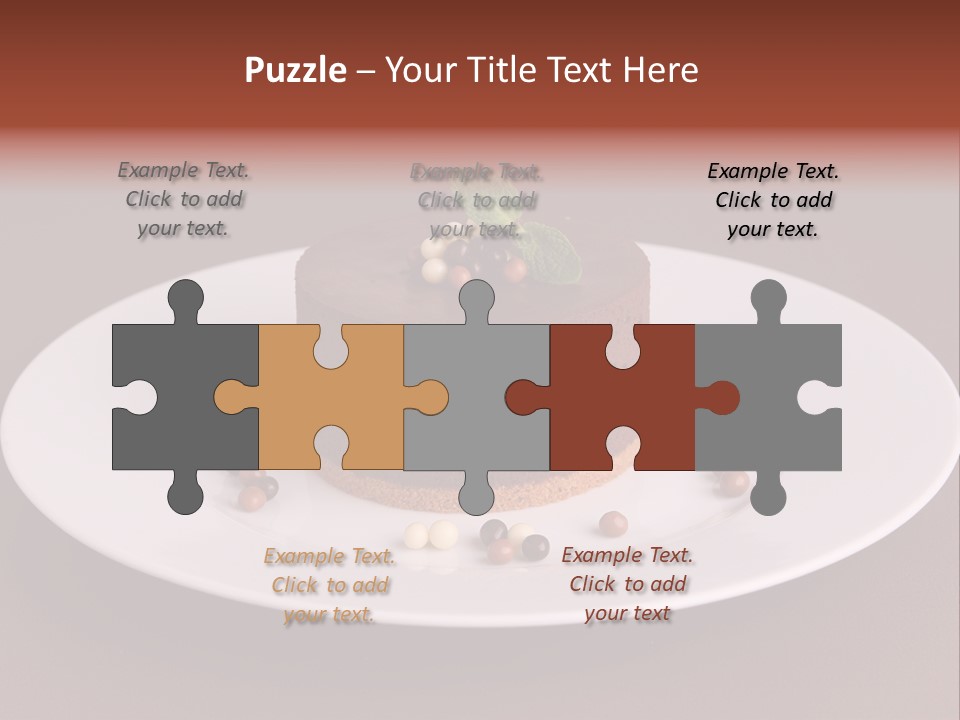 Chocolate Gastronomy Culinary PowerPoint Template