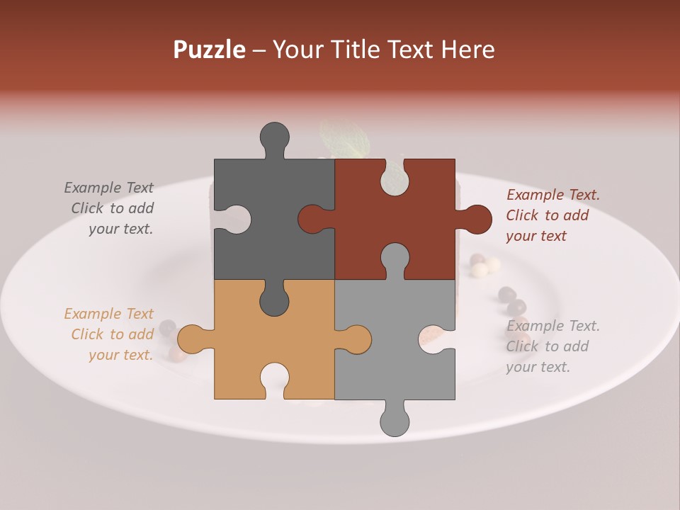 Chocolate Gastronomy Culinary PowerPoint Template