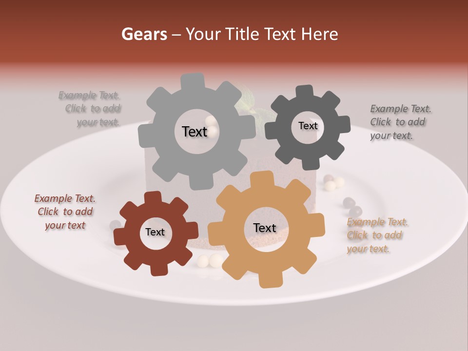 Chocolate Gastronomy Culinary PowerPoint Template