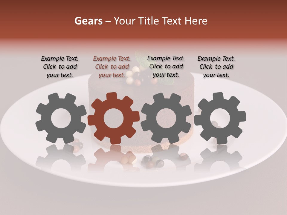 Chocolate Gastronomy Culinary PowerPoint Template