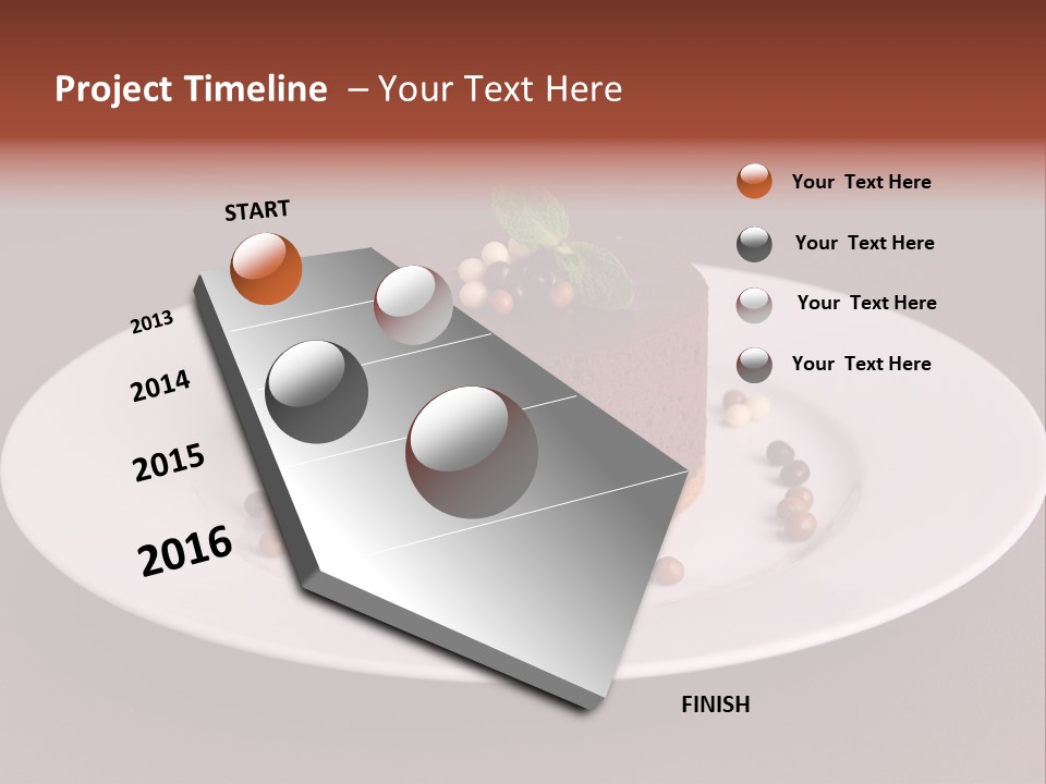 Chocolate Gastronomy Culinary PowerPoint Template