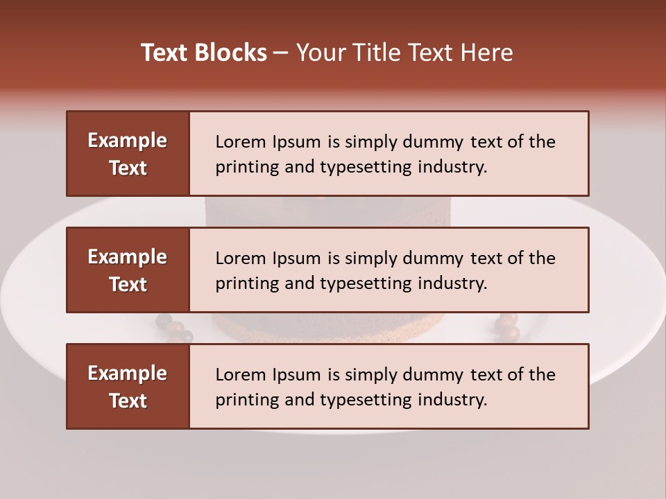 Chocolate Gastronomy Culinary PowerPoint Template
