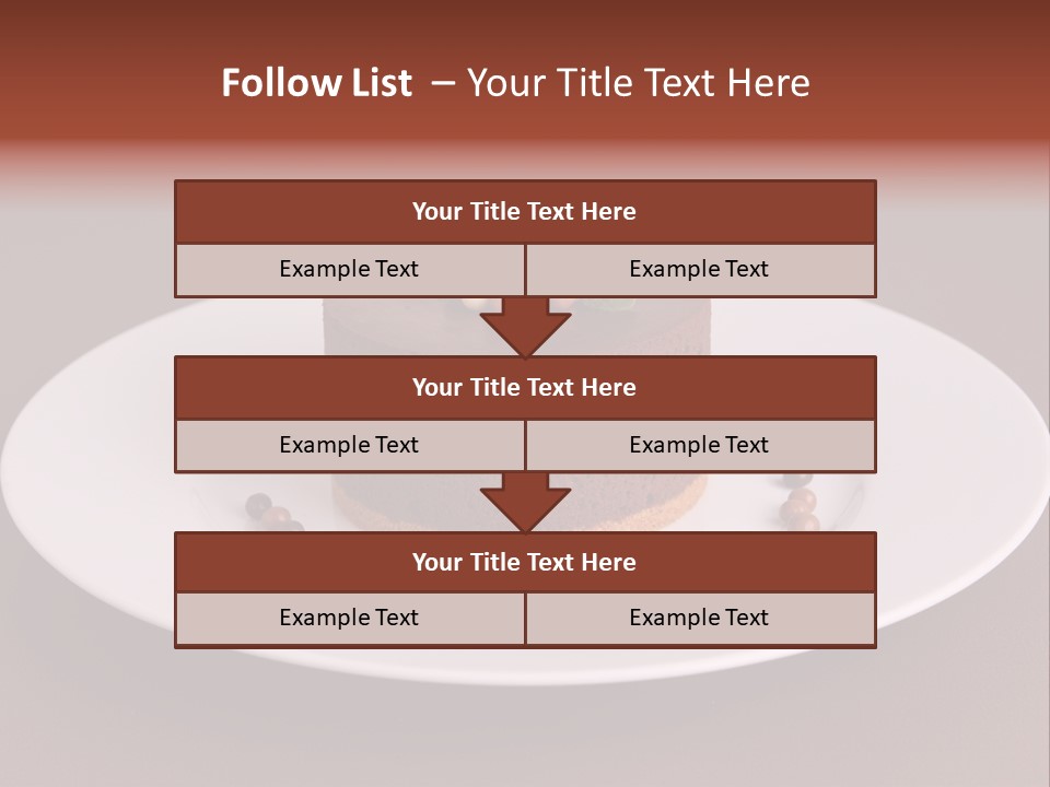 Chocolate Gastronomy Culinary PowerPoint Template