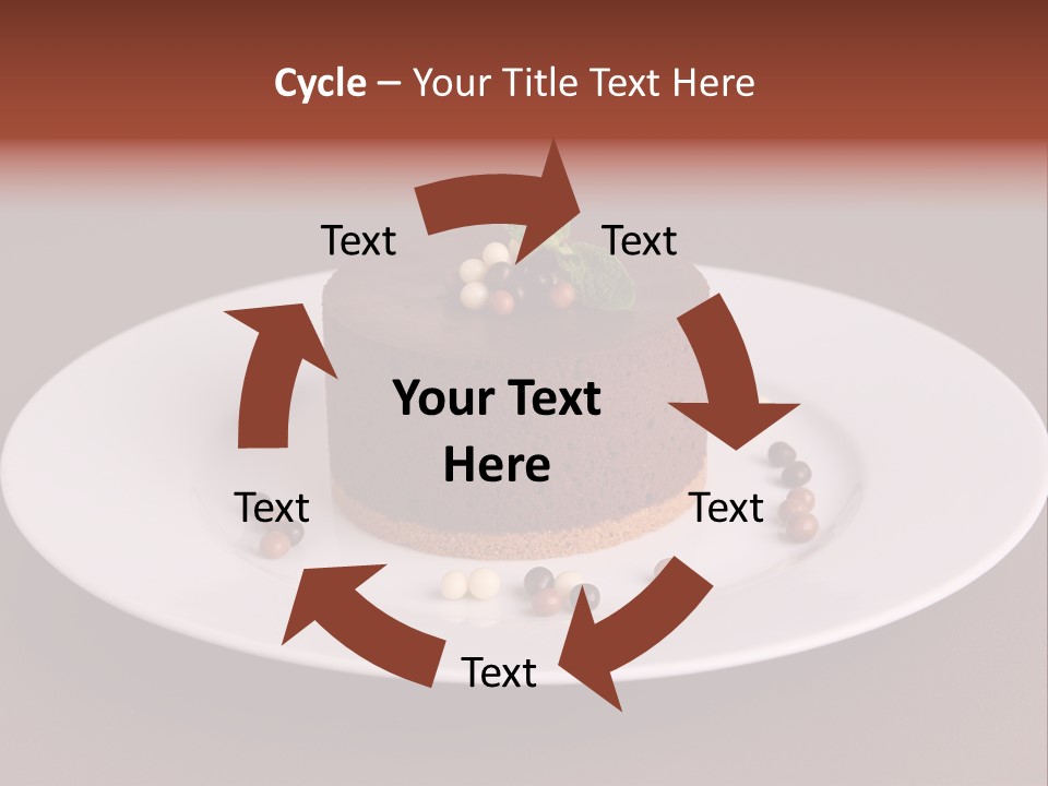 Chocolate Gastronomy Culinary PowerPoint Template