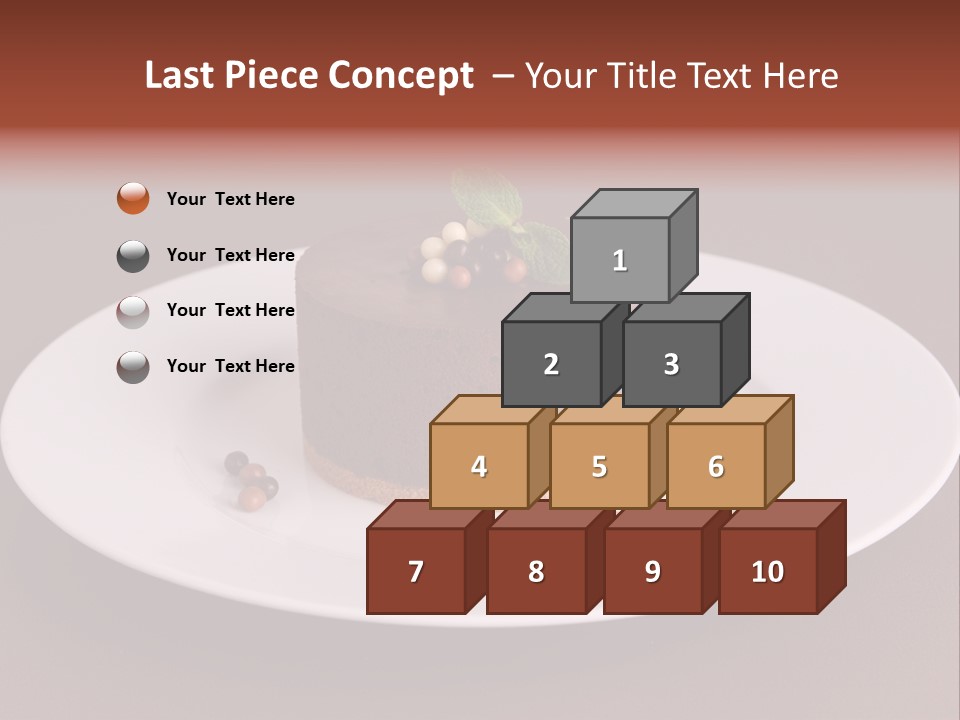 Chocolate Gastronomy Culinary PowerPoint Template