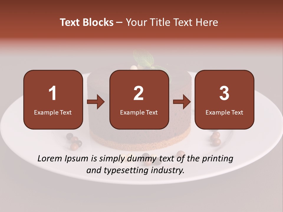 Chocolate Gastronomy Culinary PowerPoint Template