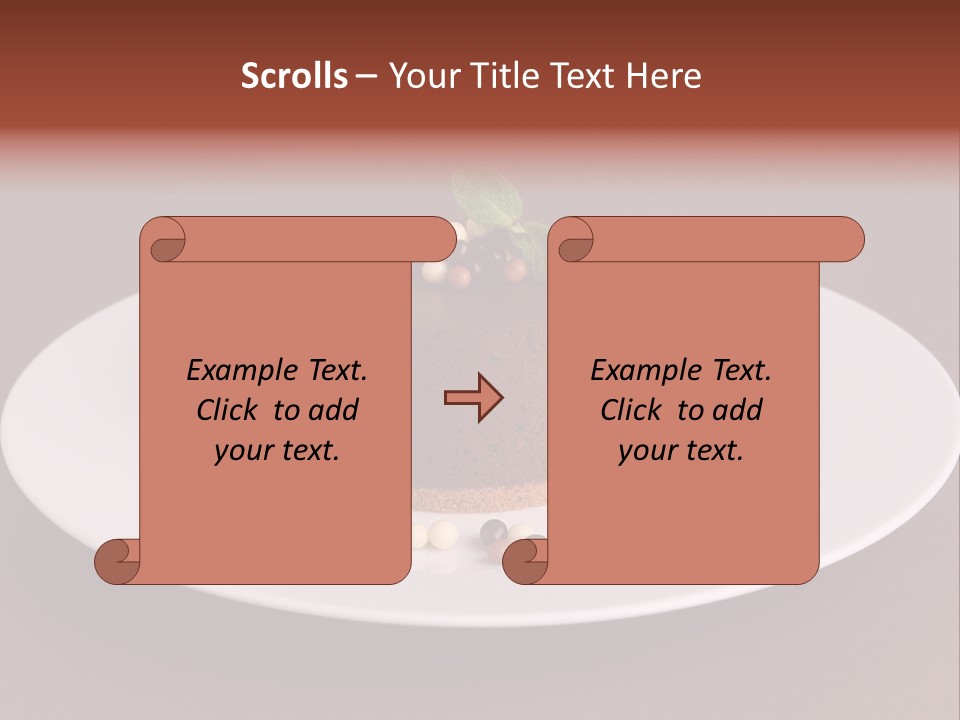 Chocolate Gastronomy Culinary PowerPoint Template