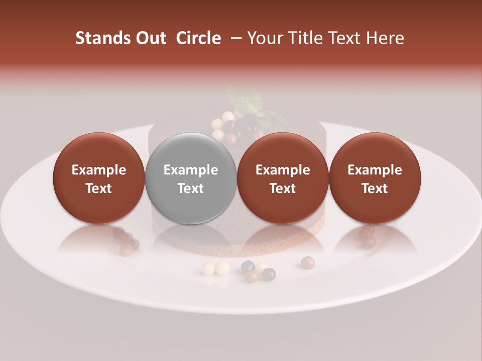 Chocolate Gastronomy Culinary PowerPoint Template