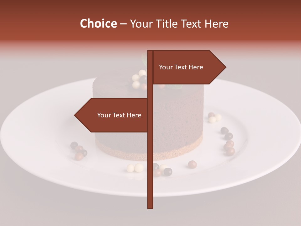 Chocolate Gastronomy Culinary PowerPoint Template