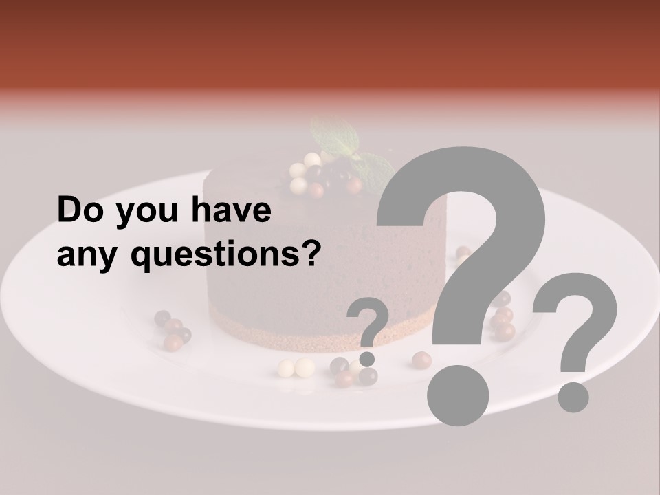 Chocolate Gastronomy Culinary PowerPoint Template