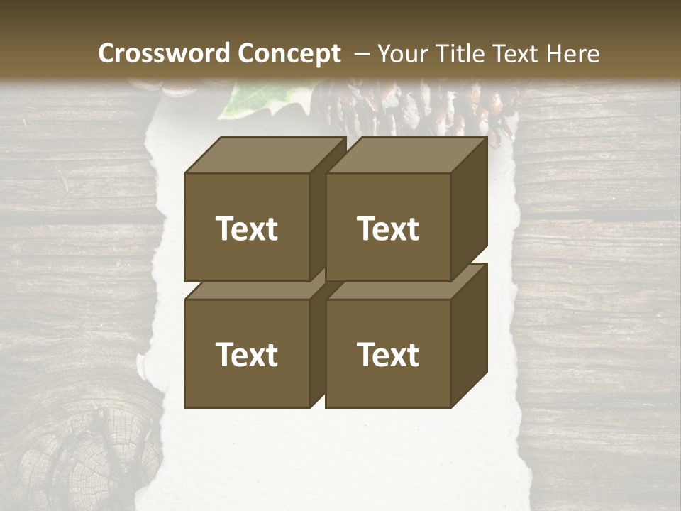 Red Christmas Decoration PowerPoint Template