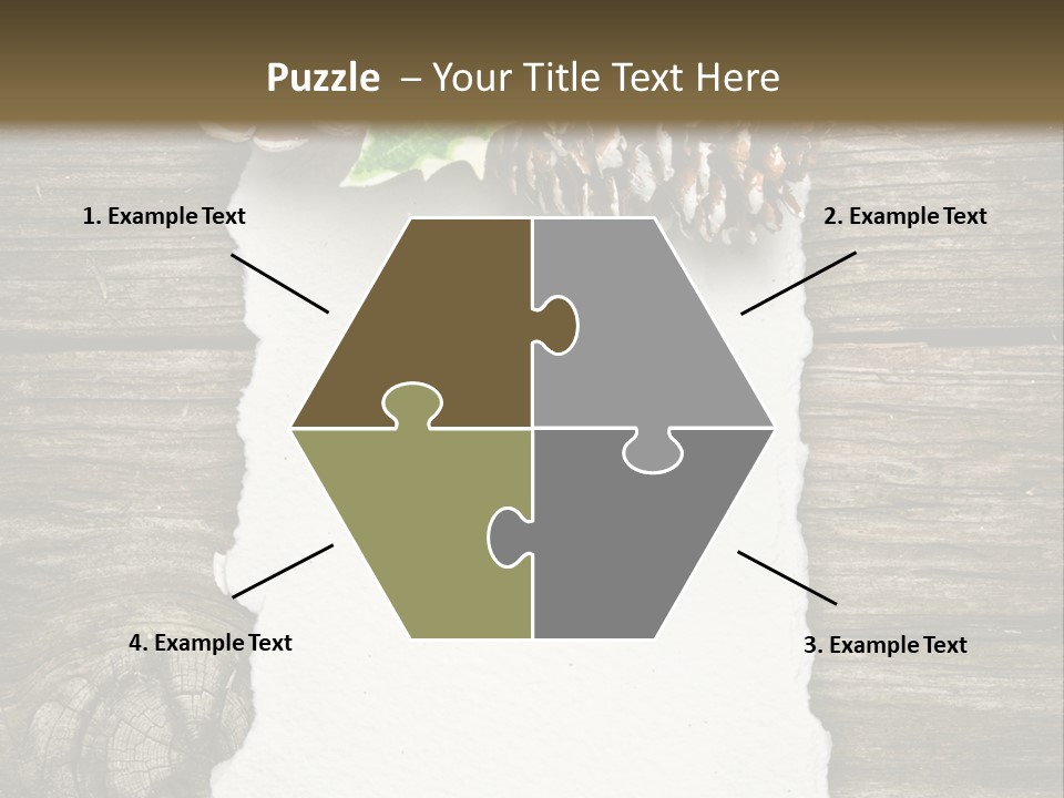 Red Christmas Decoration PowerPoint Template