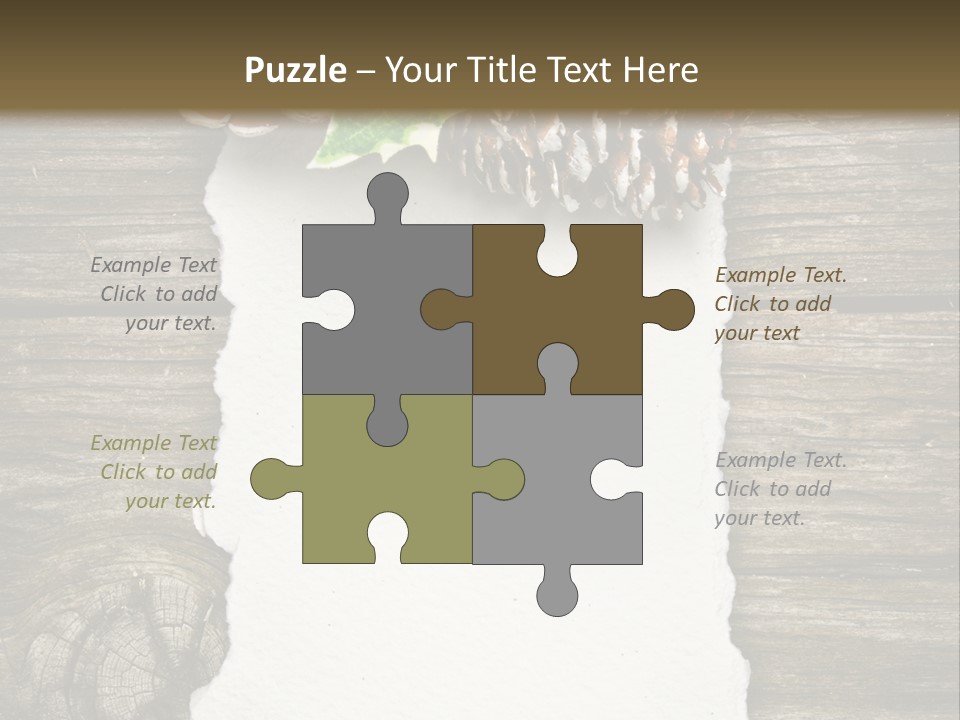 Red Christmas Decoration PowerPoint Template