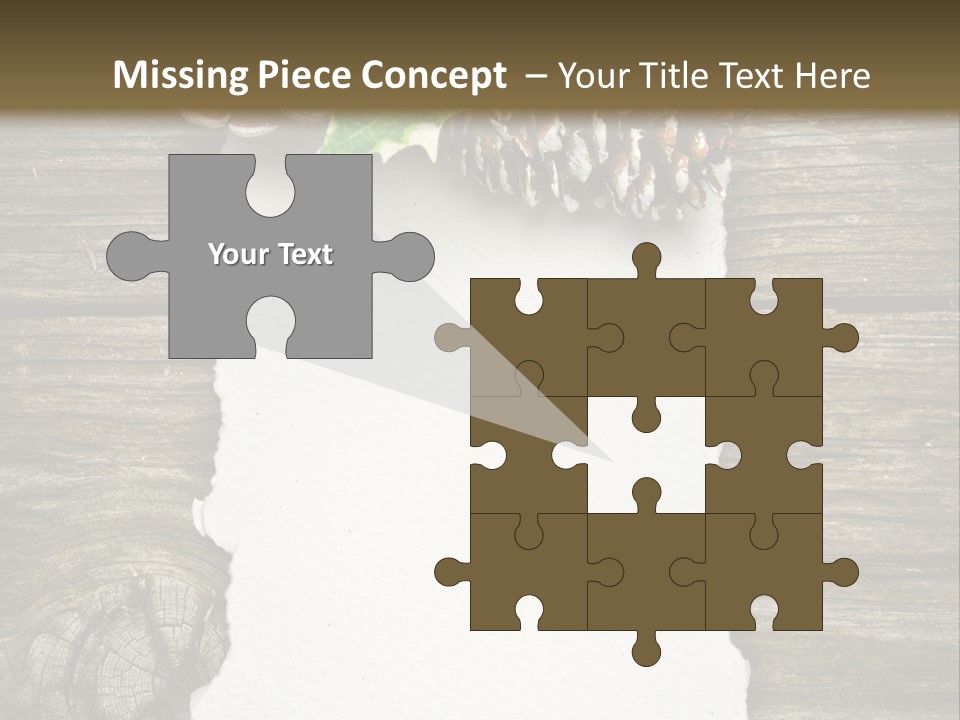 Red Christmas Decoration PowerPoint Template