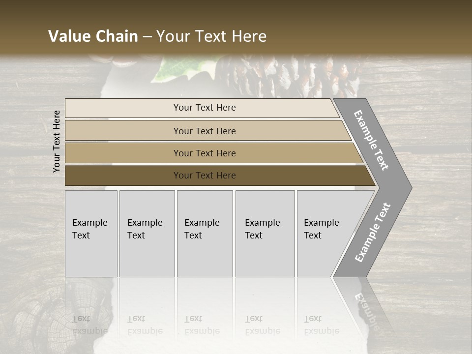 Red Christmas Decoration PowerPoint Template