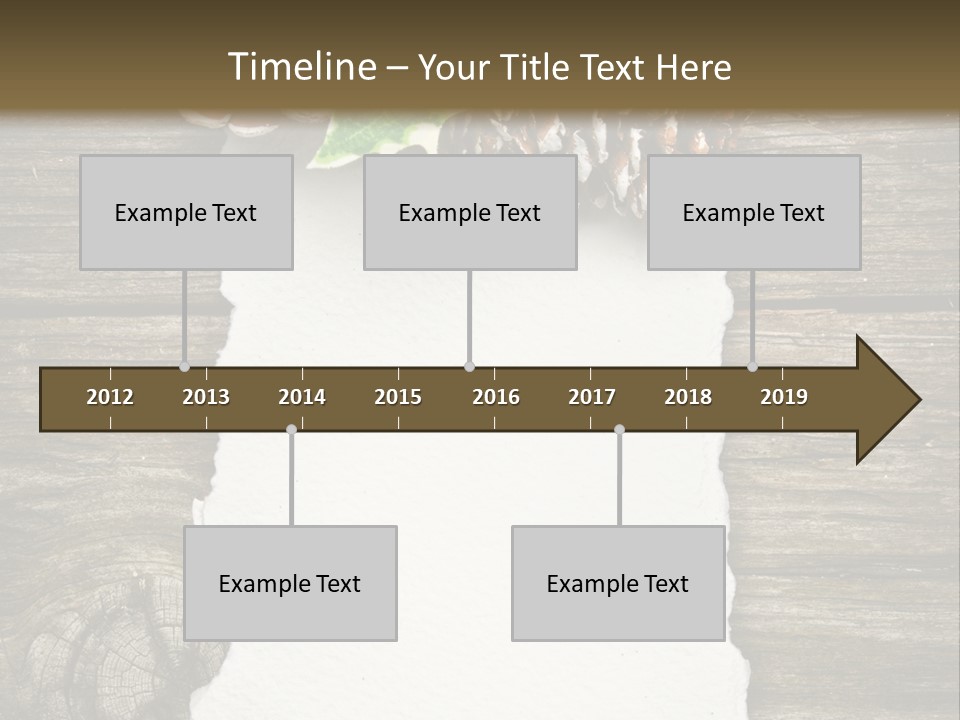 Red Christmas Decoration PowerPoint Template