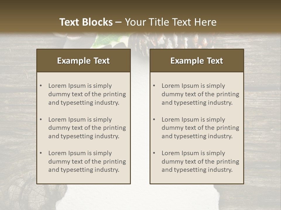 Red Christmas Decoration PowerPoint Template