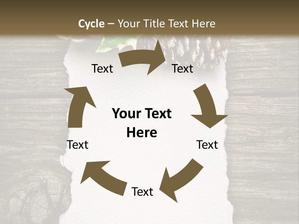 Red Christmas Decoration PowerPoint Template