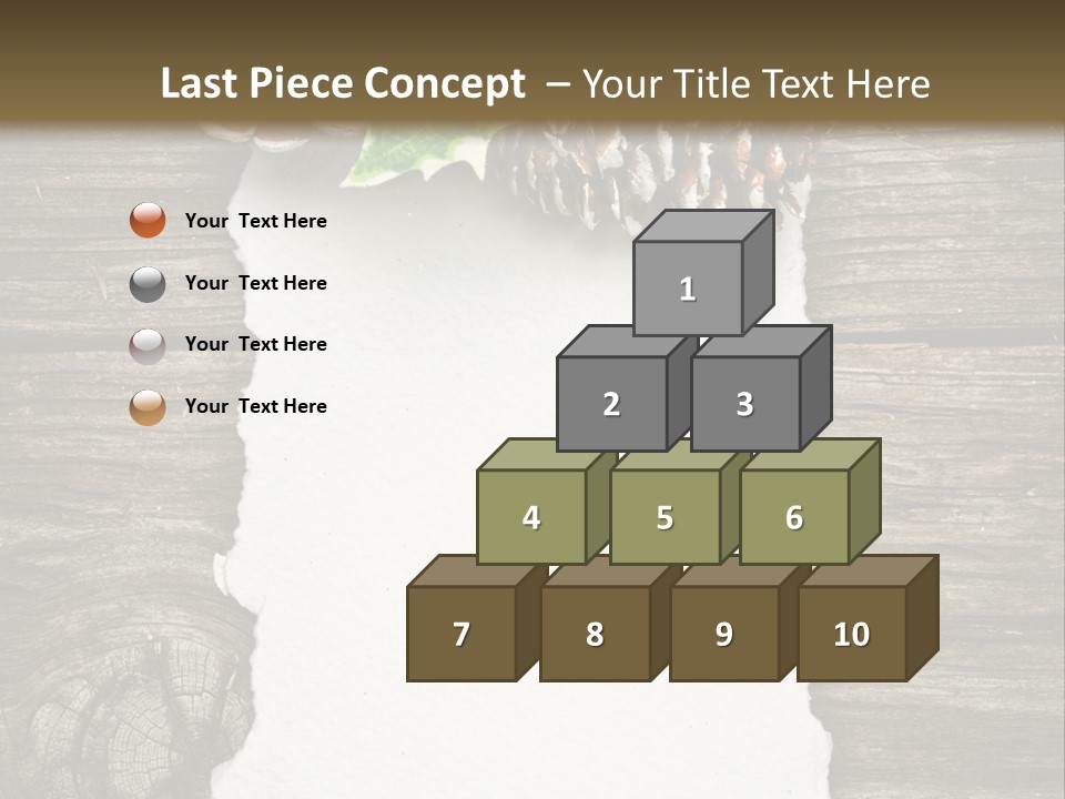 Red Christmas Decoration PowerPoint Template