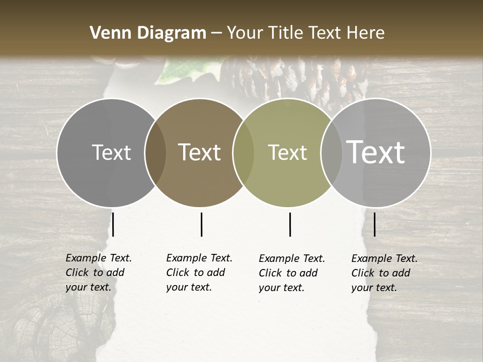 Red Christmas Decoration PowerPoint Template