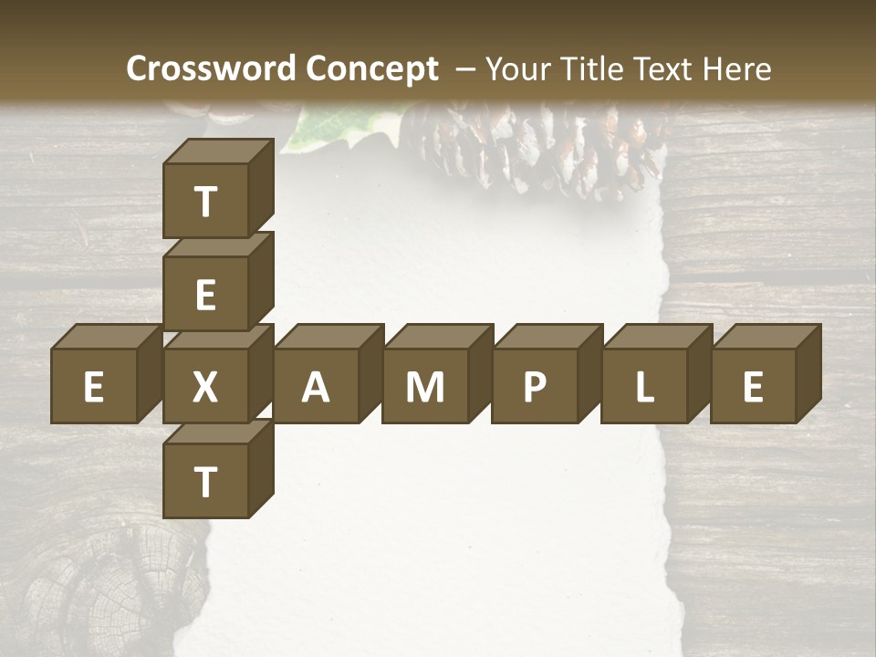 Red Christmas Decoration PowerPoint Template