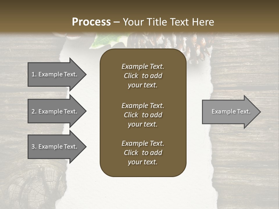 Red Christmas Decoration PowerPoint Template
