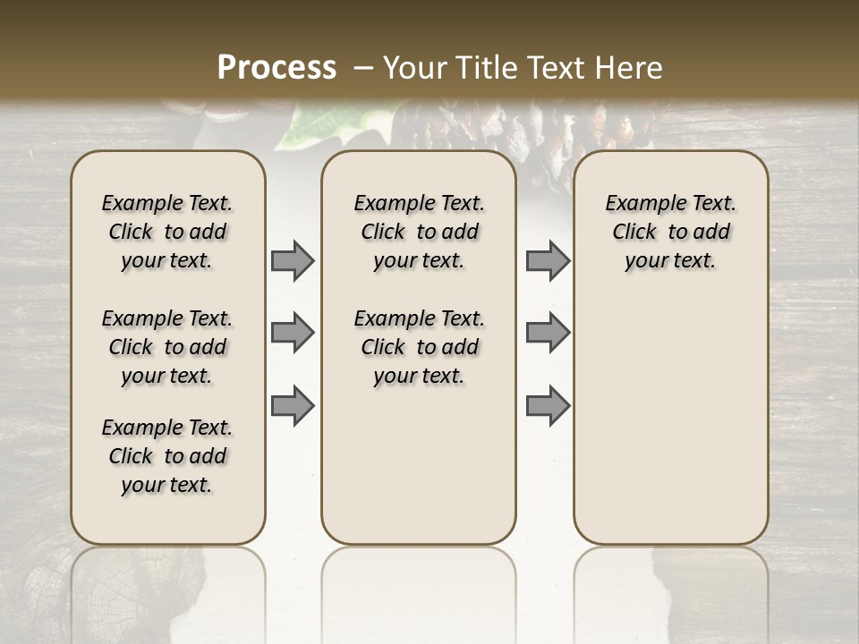 Red Christmas Decoration PowerPoint Template
