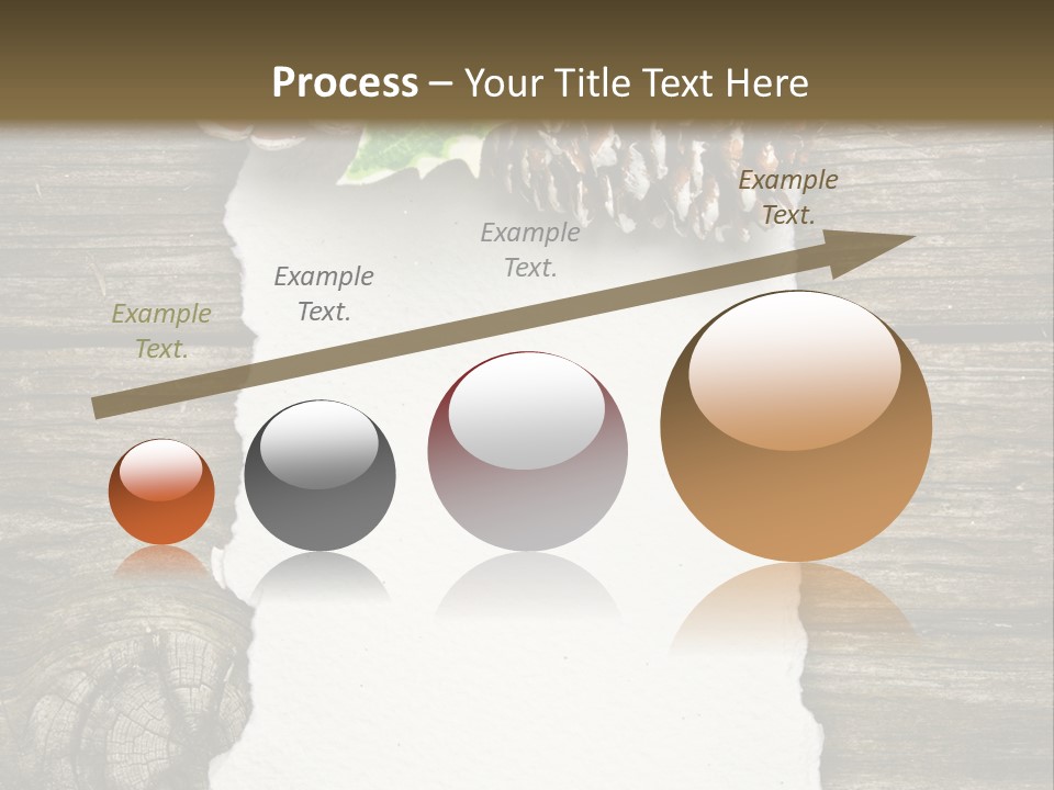 Red Christmas Decoration PowerPoint Template