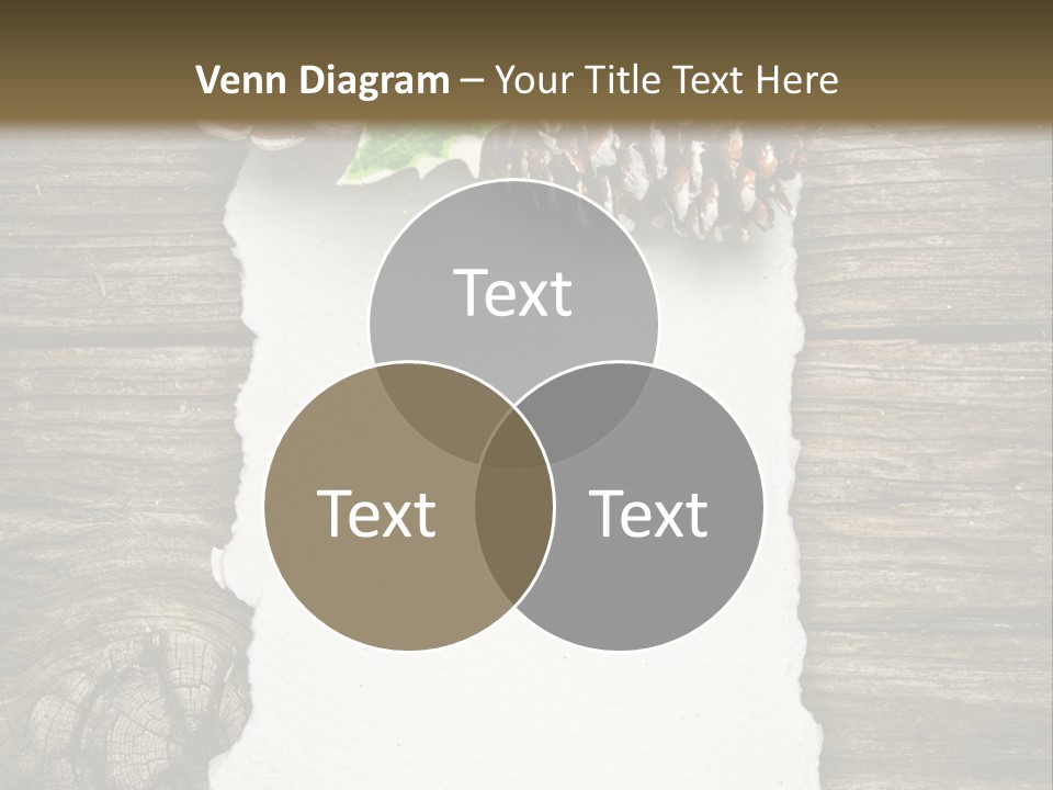 Red Christmas Decoration PowerPoint Template