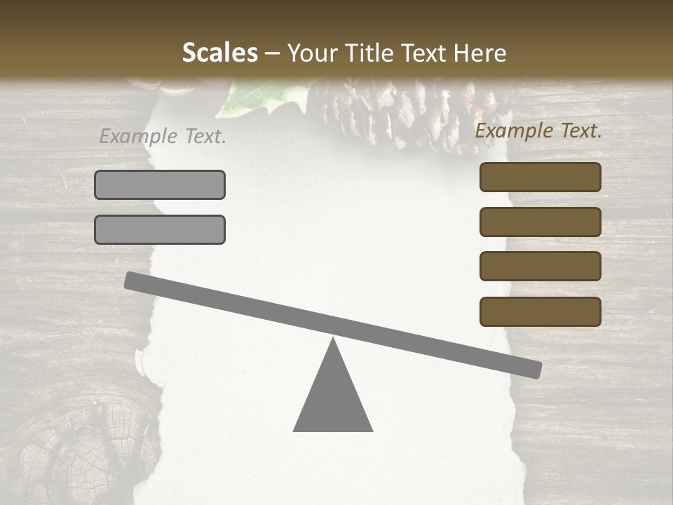 Red Christmas Decoration PowerPoint Template