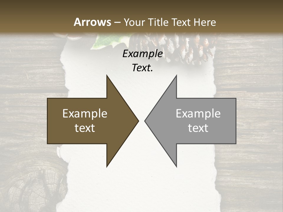 Red Christmas Decoration PowerPoint Template